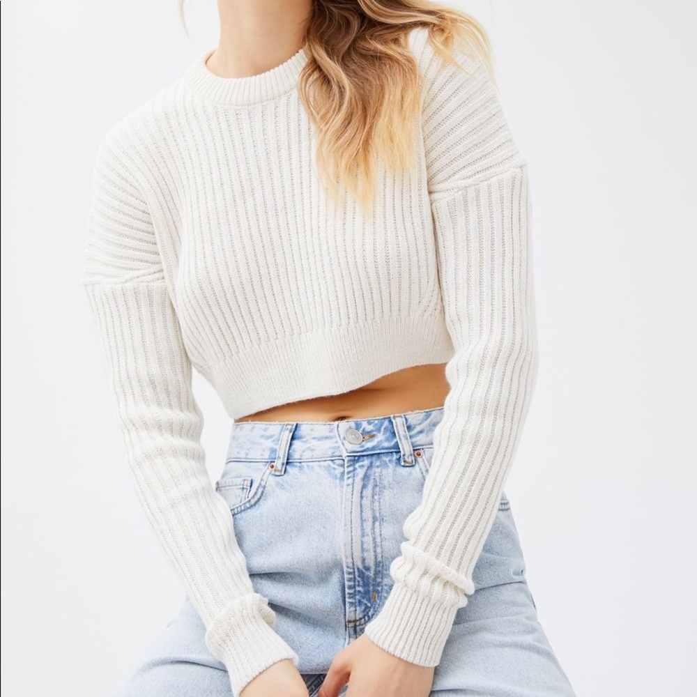 NWT Ribbed Pullover Sweater
